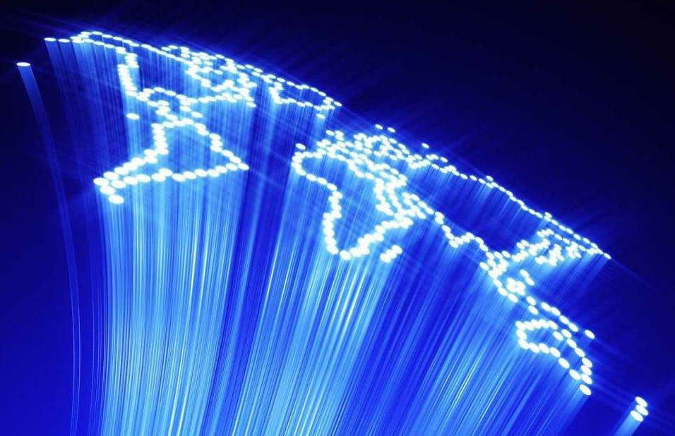 fiber optics in the world